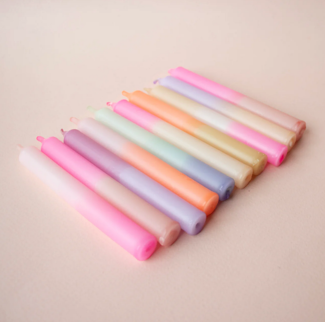 10er-Set kleine Kerzen Geburtstagskerzen | FRIDA |