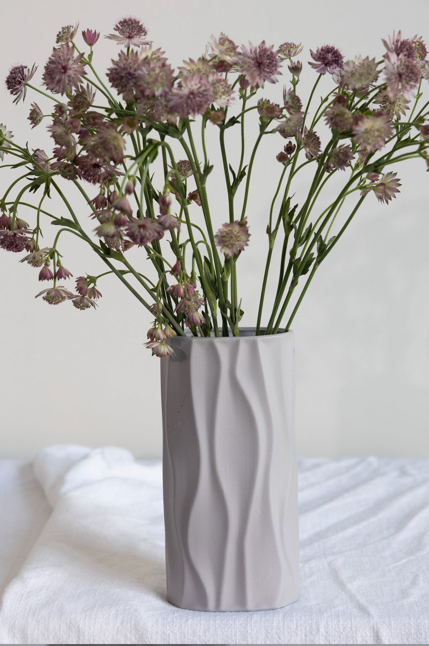 Storefactory Enviken - Light grey vase