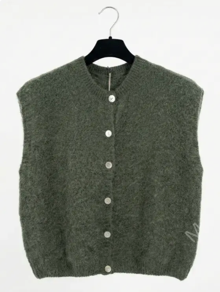 Ärmellose Weste Persimmon