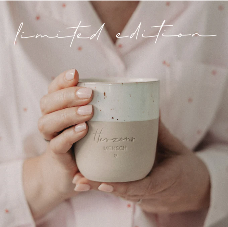 Becher Herzensmensch (Limited Edition) Eulenschnitt