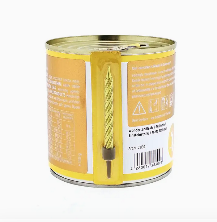 Cancake Lass dich feiern Golden Time Brownie