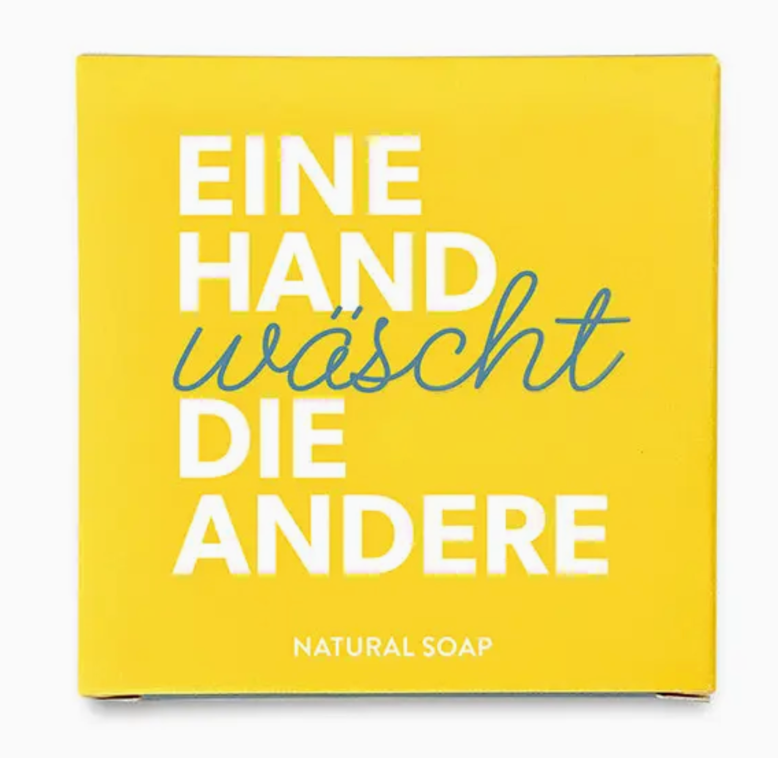 Geschenkseife Eine Hand wäscht die andere Dearsoap