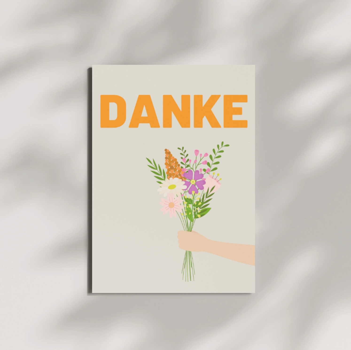 Postkarte - Danke Herr&FrauHempel