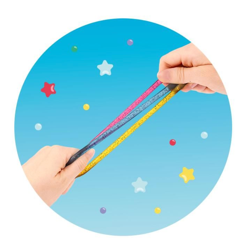 Trendhaus Rainbow Mini-Powerschnüre 3er-Set