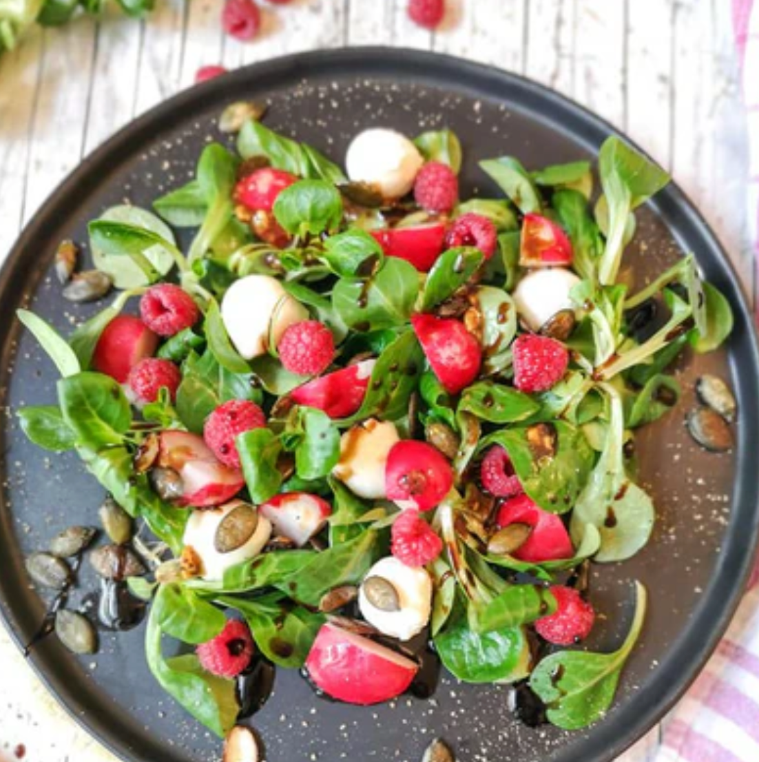 Potluck - Himbeer-Kräuter Dressing
