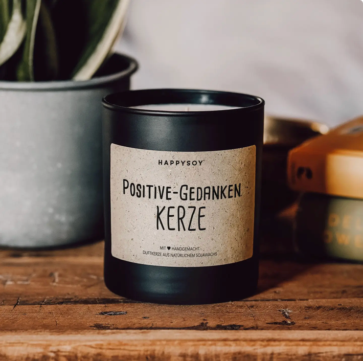 Duftkerze | Positive-Gedanken-Kerze