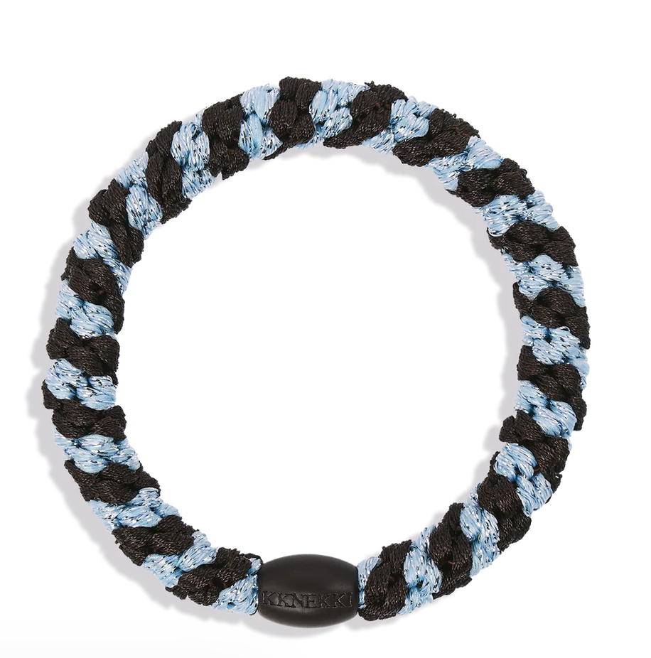Kknekki Brown seablue glitter Stripe 9326