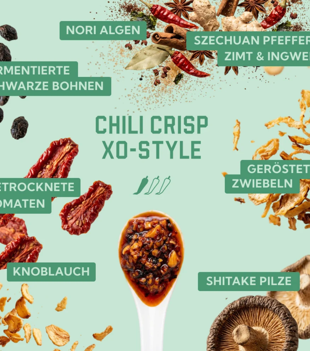 CHILI CRISP XO STYLE Pretty Namnam