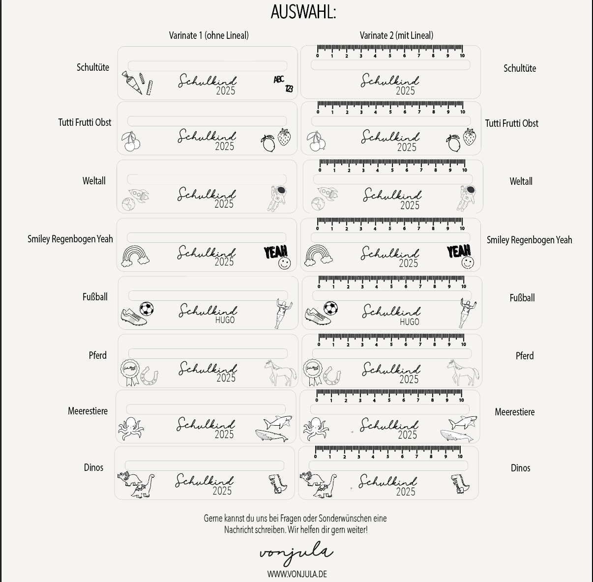 Lesehilfe personalisiert I Schulkind Lesezeichen I 1. Klasse I Geschenkidee Einschulung I Schultüte