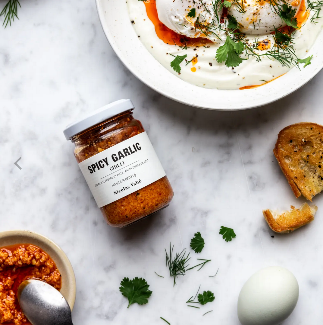 Würziger Knoblauch, chilli- Nicolas Vahé