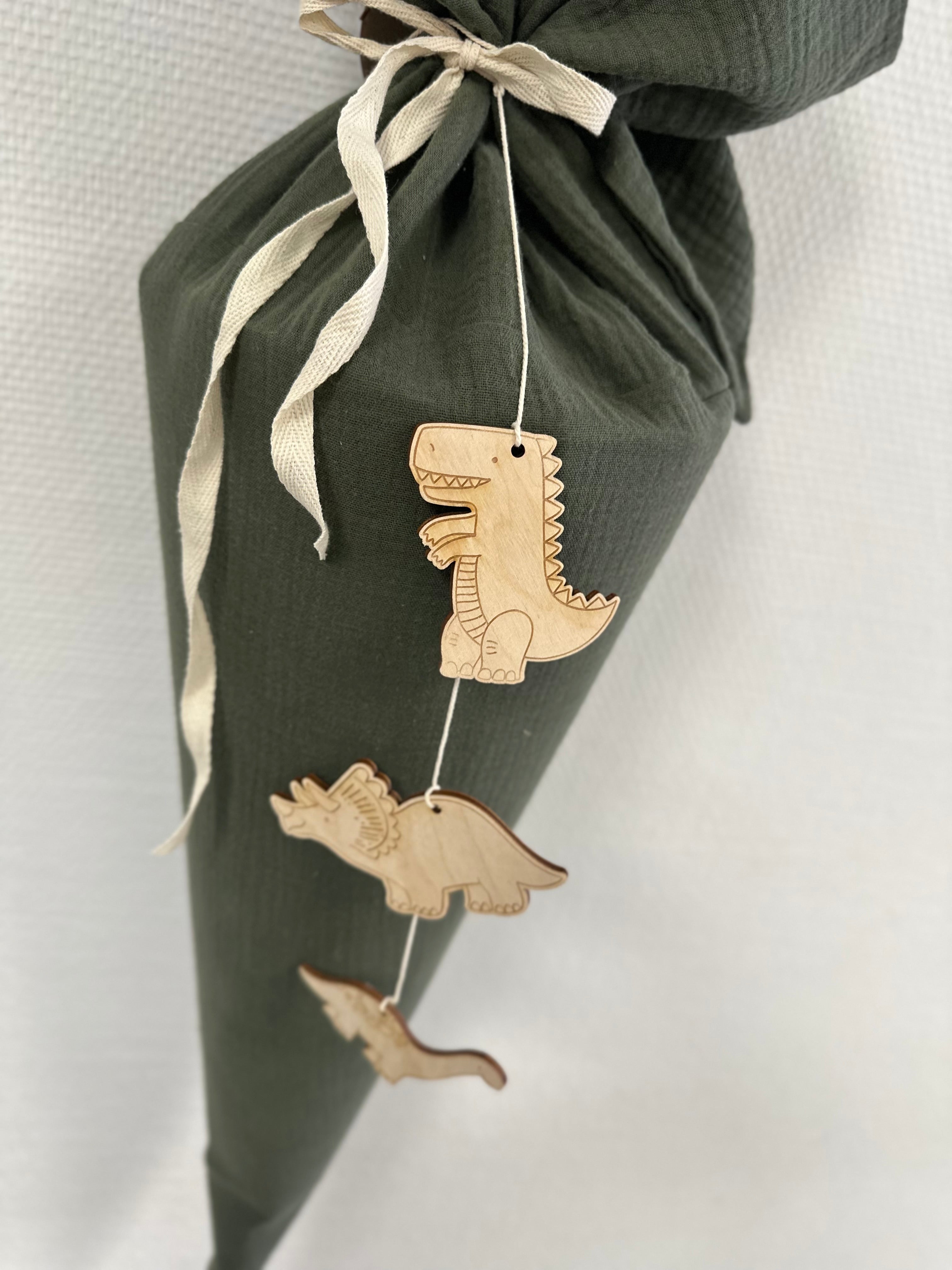 Schultütenanhänger Dinosaurier I Schulkind I Anhänger I Einschulung