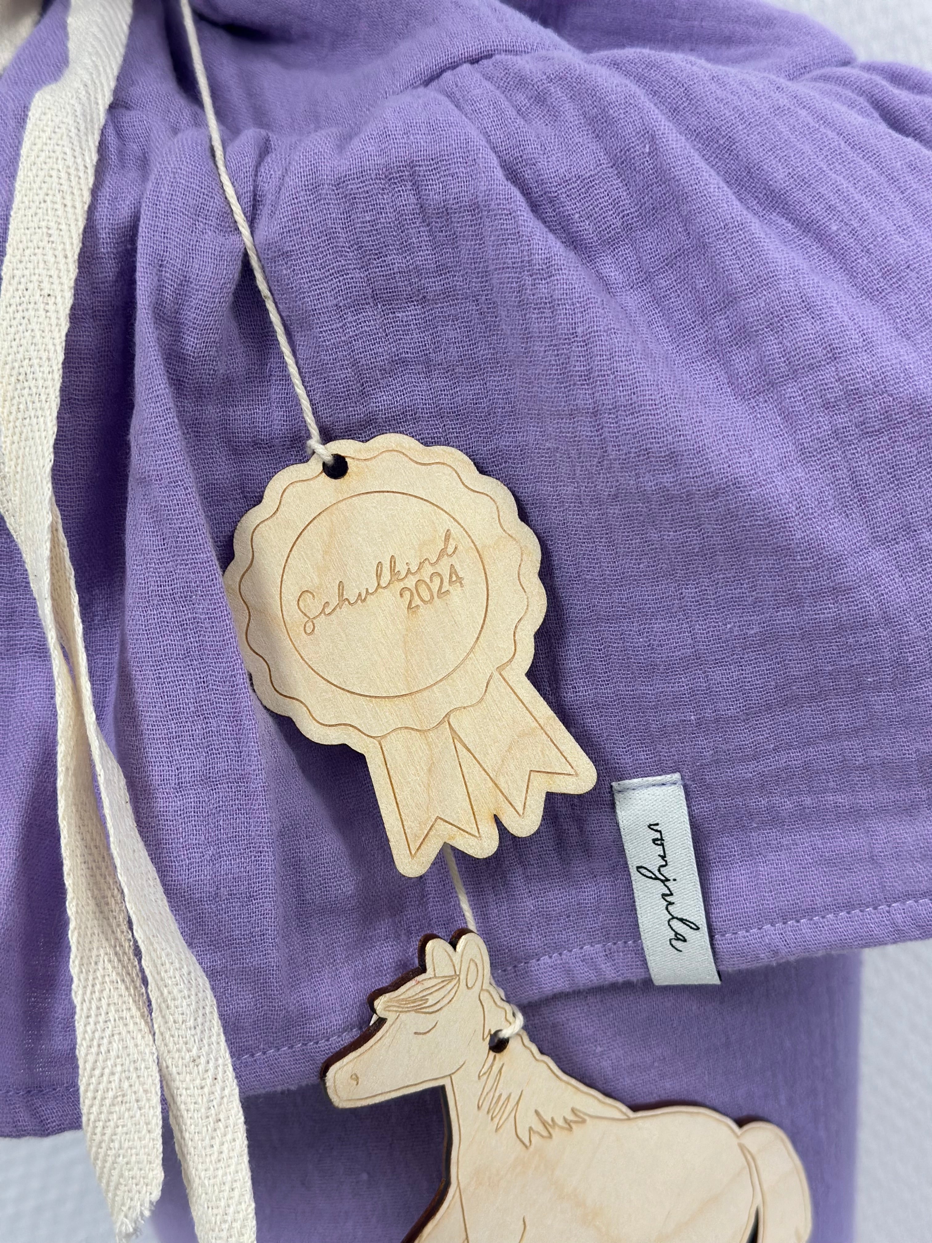 Schultütenanhänger Pferd I Schulkind I Anhänger I Einschulung