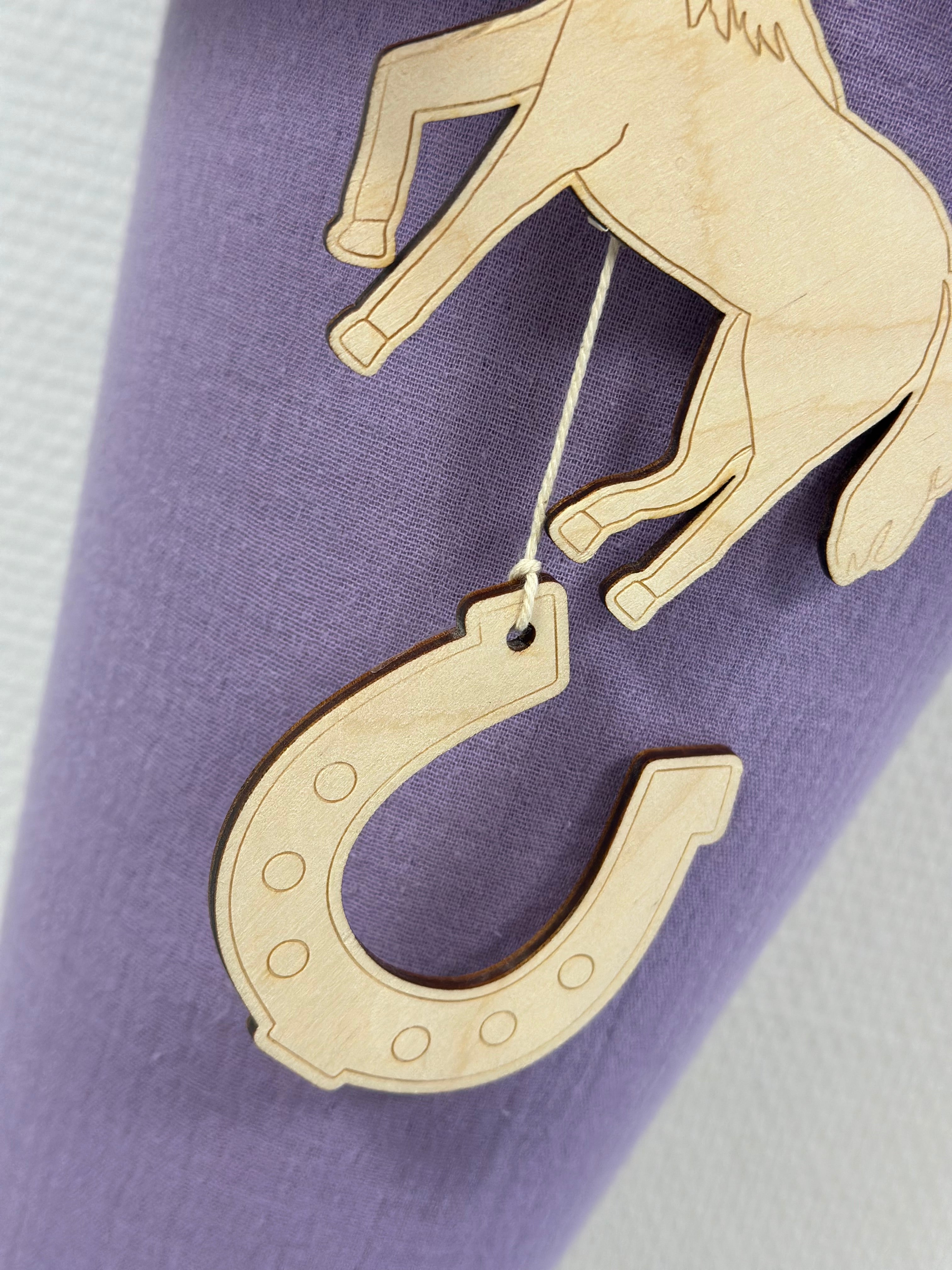 Schultütenanhänger Pferd I Schulkind I Anhänger I Einschulung