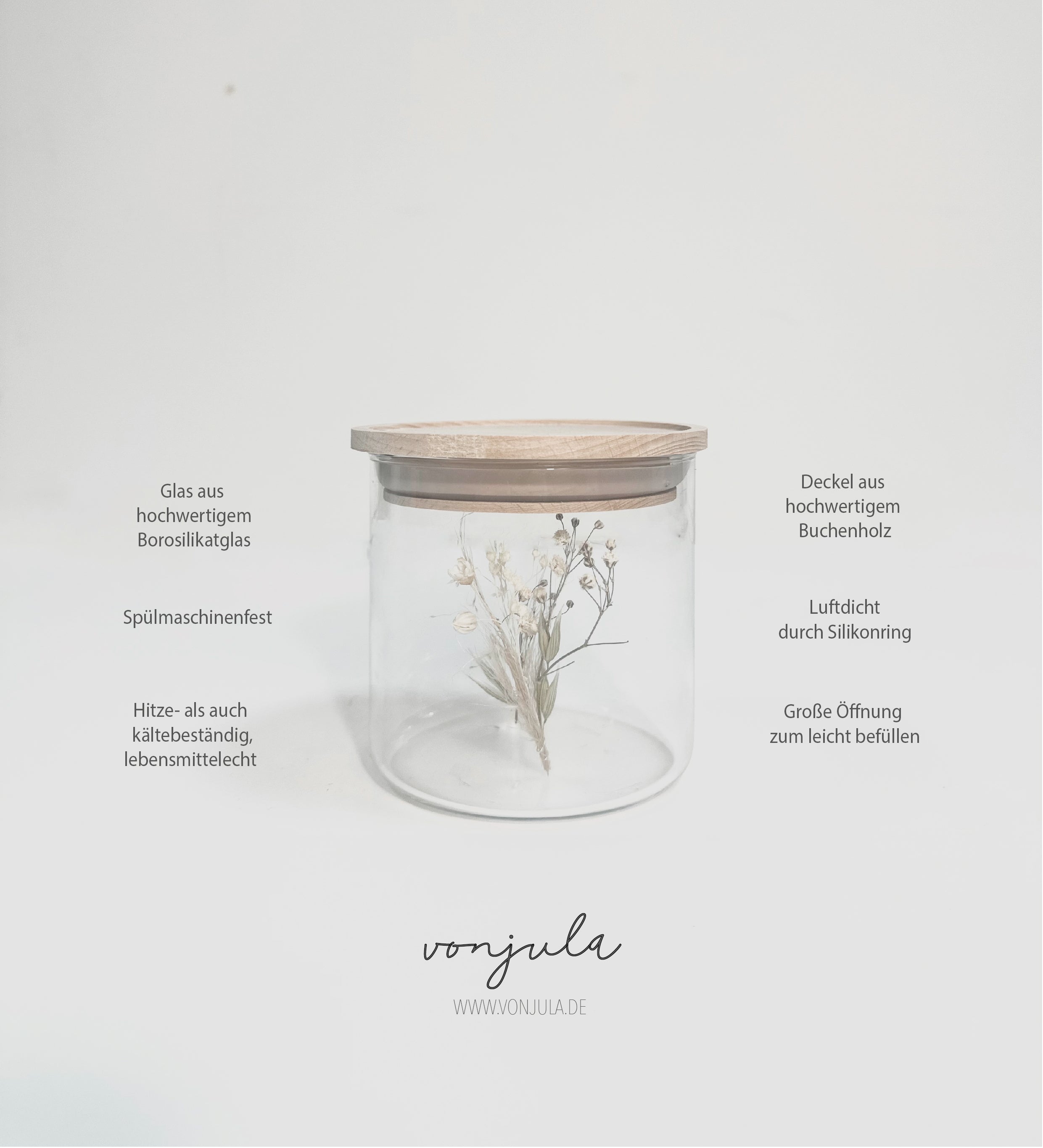 Vorratsglas ein fröhliches Weihnachtsfest Keksdose Personalisiert