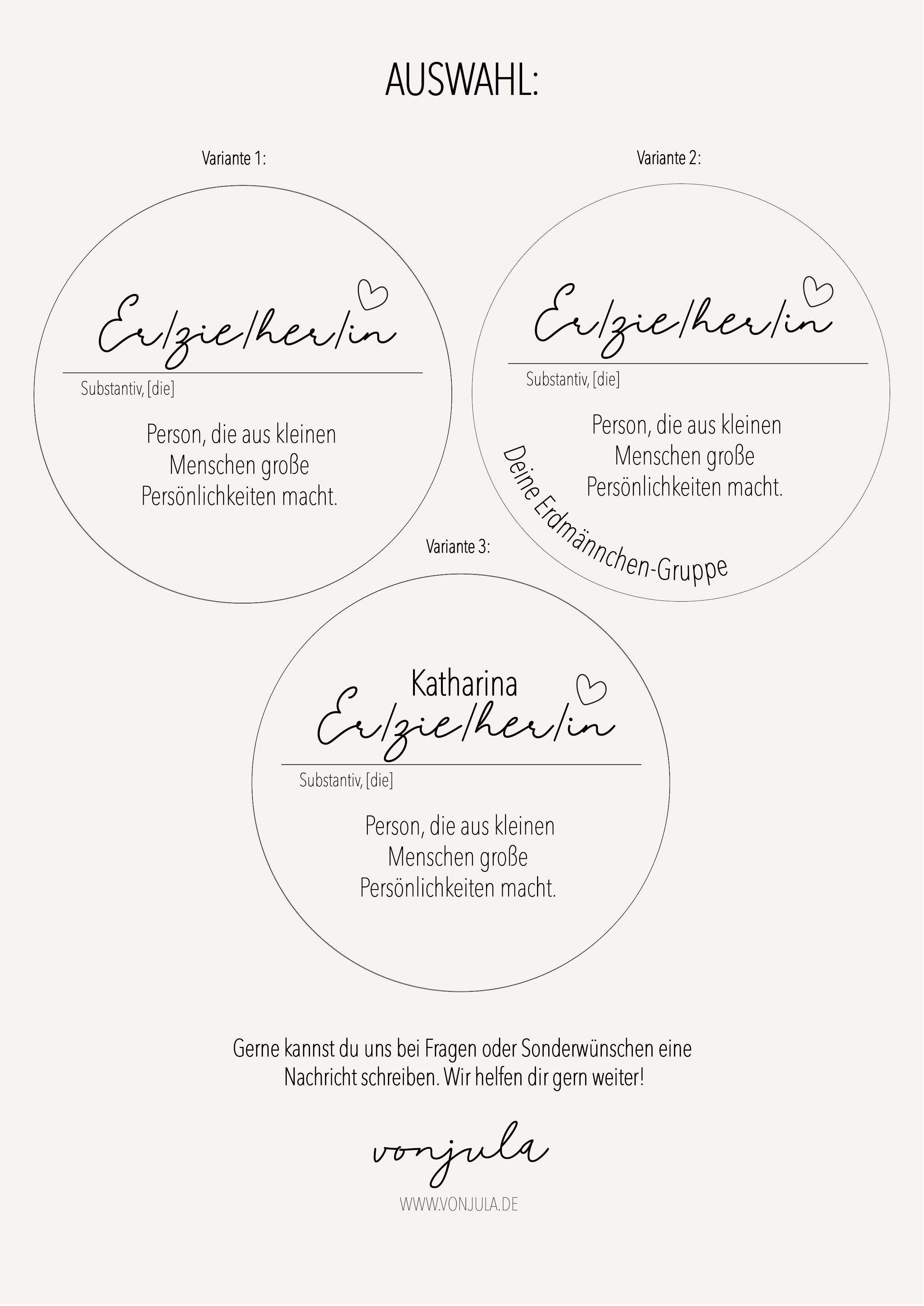 Vorratsglas Er/zie/her/in I Geschenk für Erzieher/in Keksdose Personalisiert