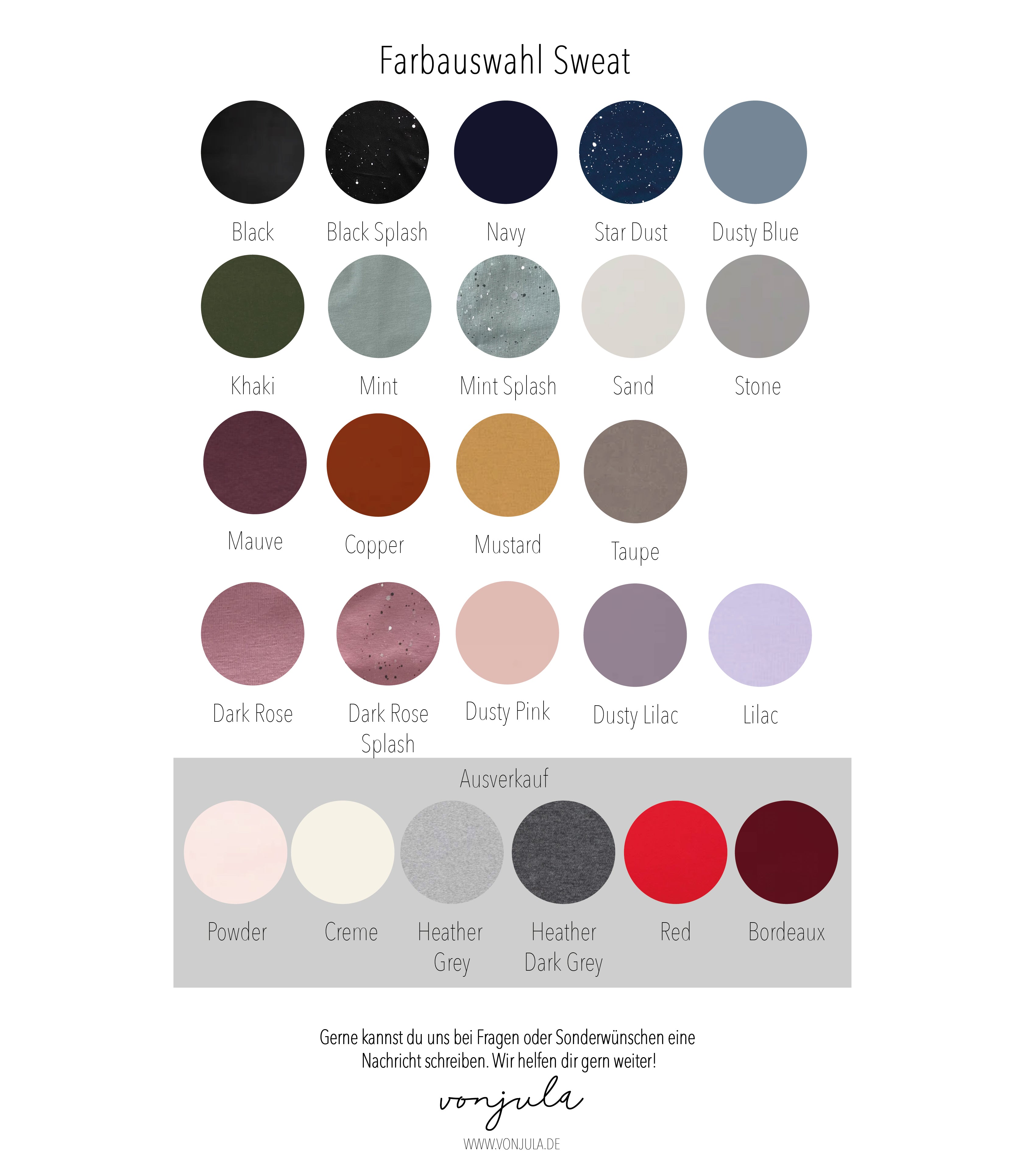 HOODE PRINT COLOR SELECTION