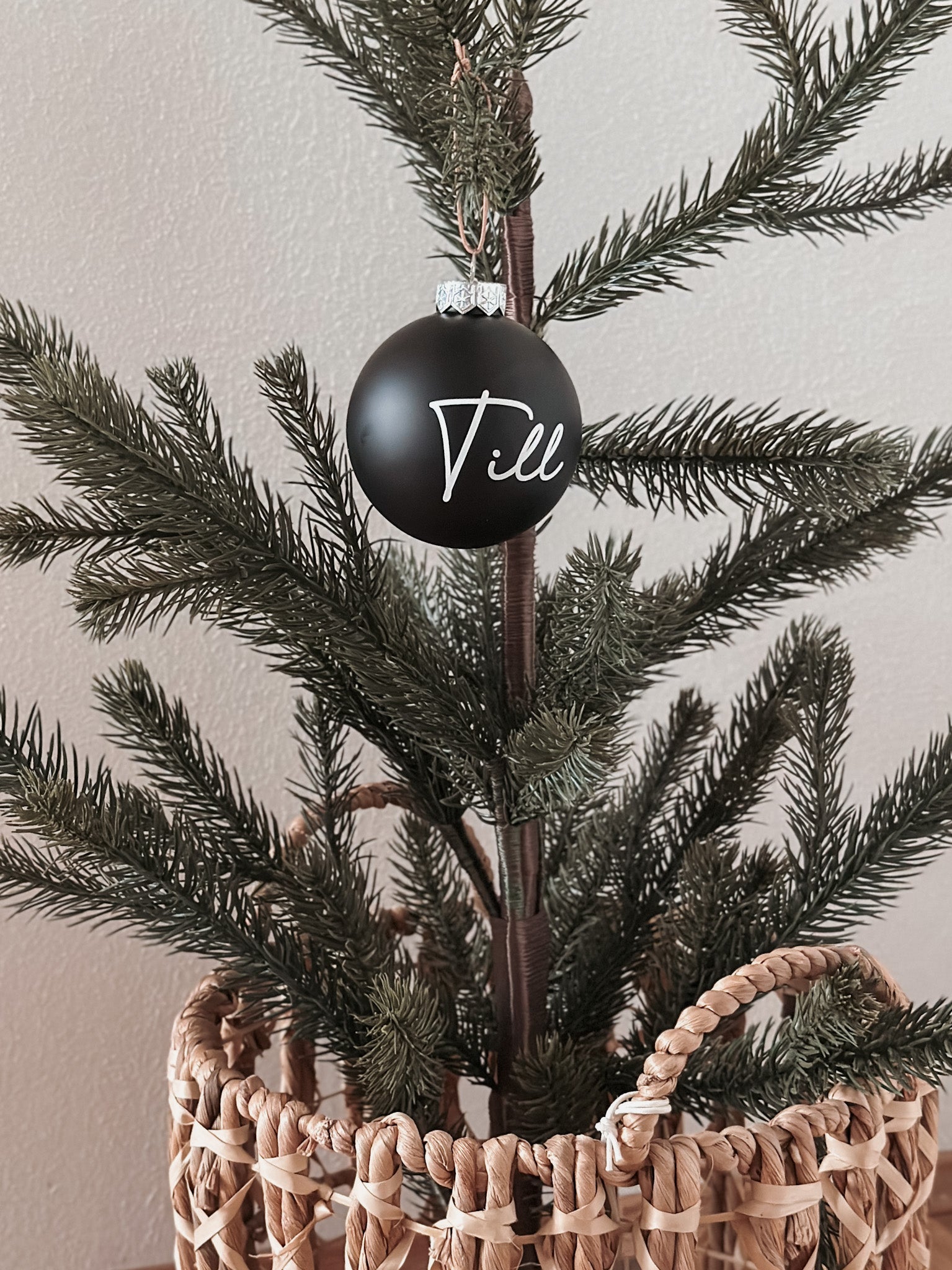 Personalisierte Christbaumkugel mit Namen Glas, Baumkugel, Weihnachtsdeko | Weihnachtsbaum, Ornament, Weihnachtsbaumanhänger, Baumornament (Kopie)