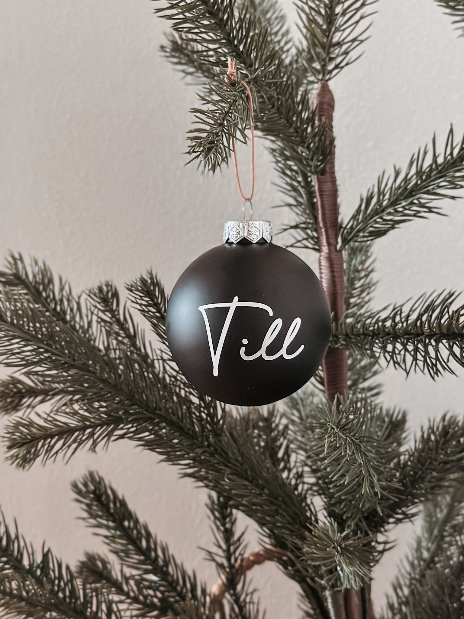 Personalisierte Christbaumkugel mit Namen Glas, Baumkugel, Weihnachtsdeko | Weihnachtsbaum, Ornament, Weihnachtsbaumanhänger, Baumornament (Kopie)