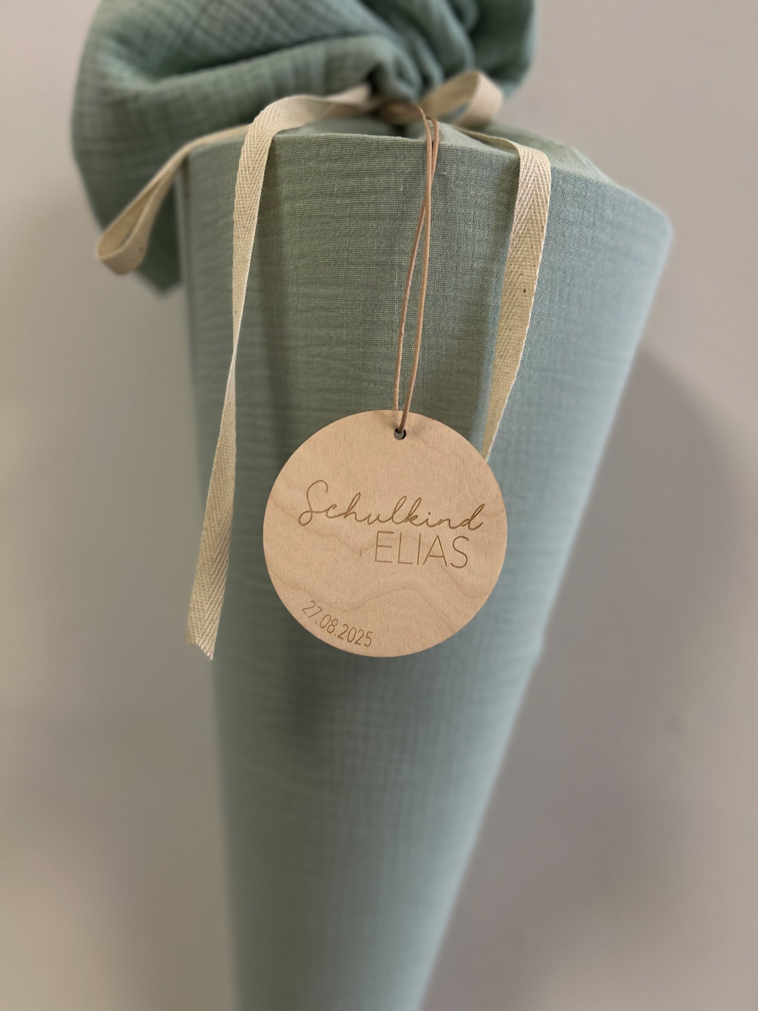 Schultütenanhänger personalisiert I Schulkind 2025 I Anhänger personalisiert Schultüte I