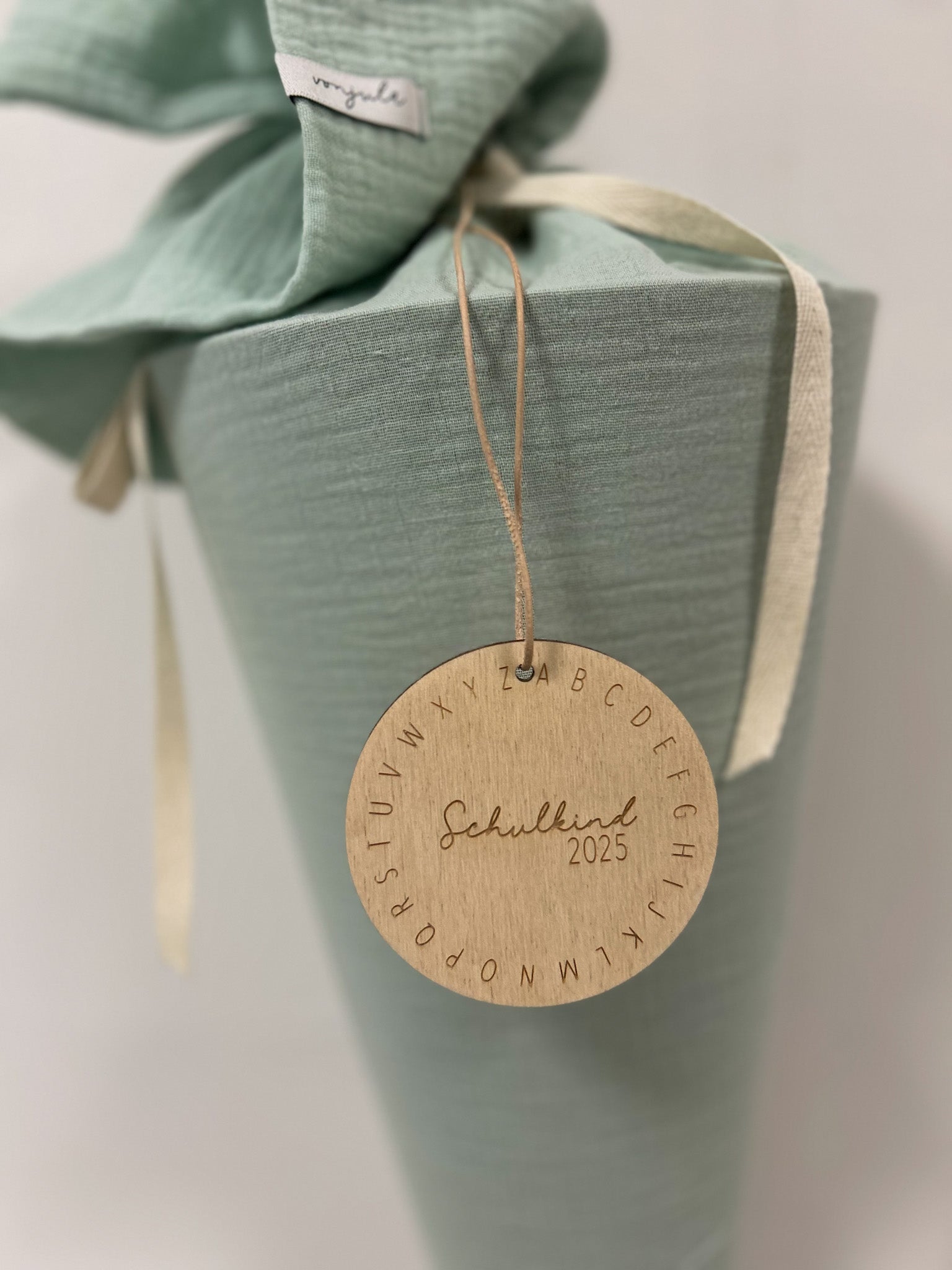 Schultütenanhänger Schulkind ABC