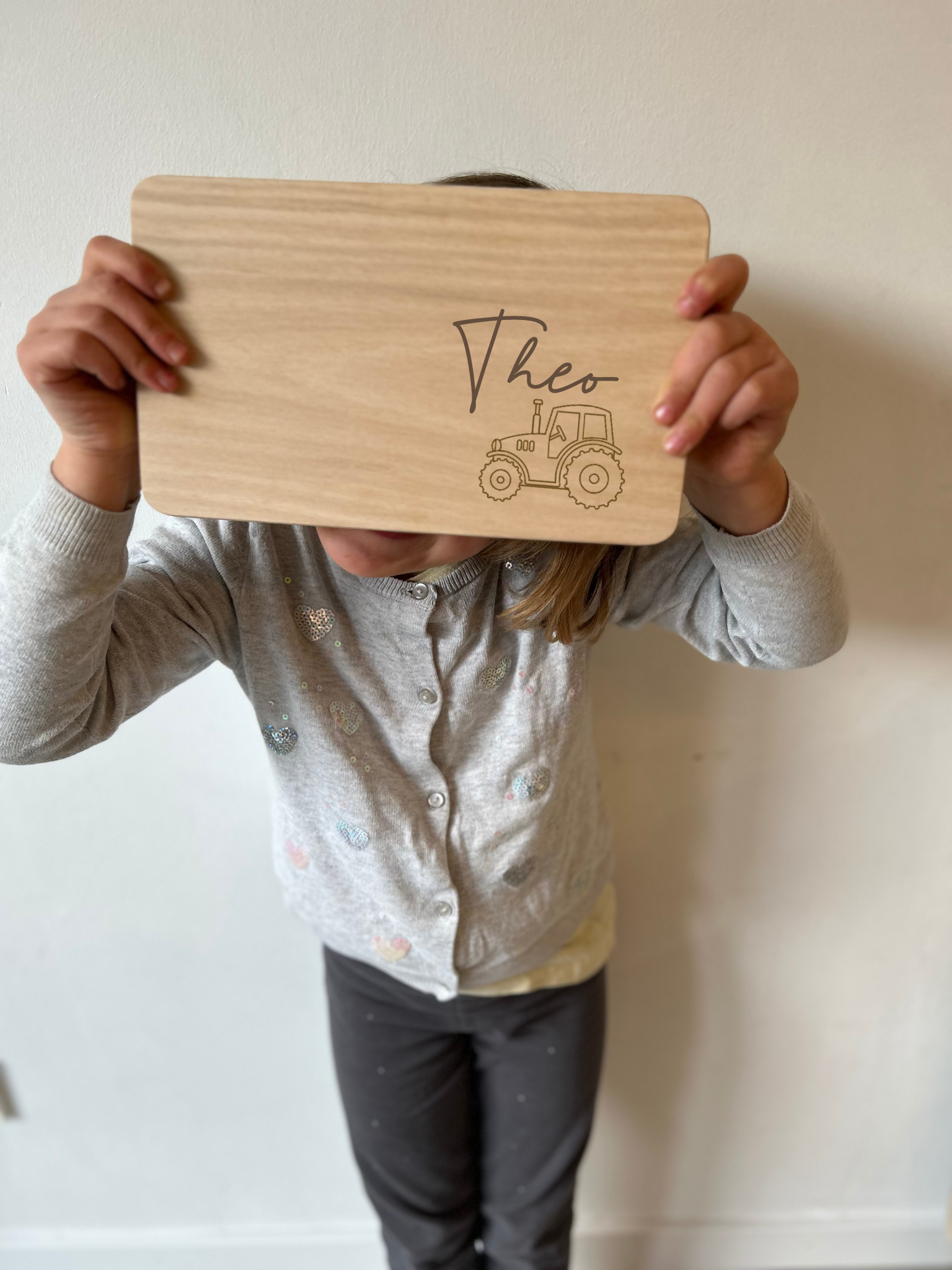 Frühstücksbrettchen personalisiert Schneidebrett