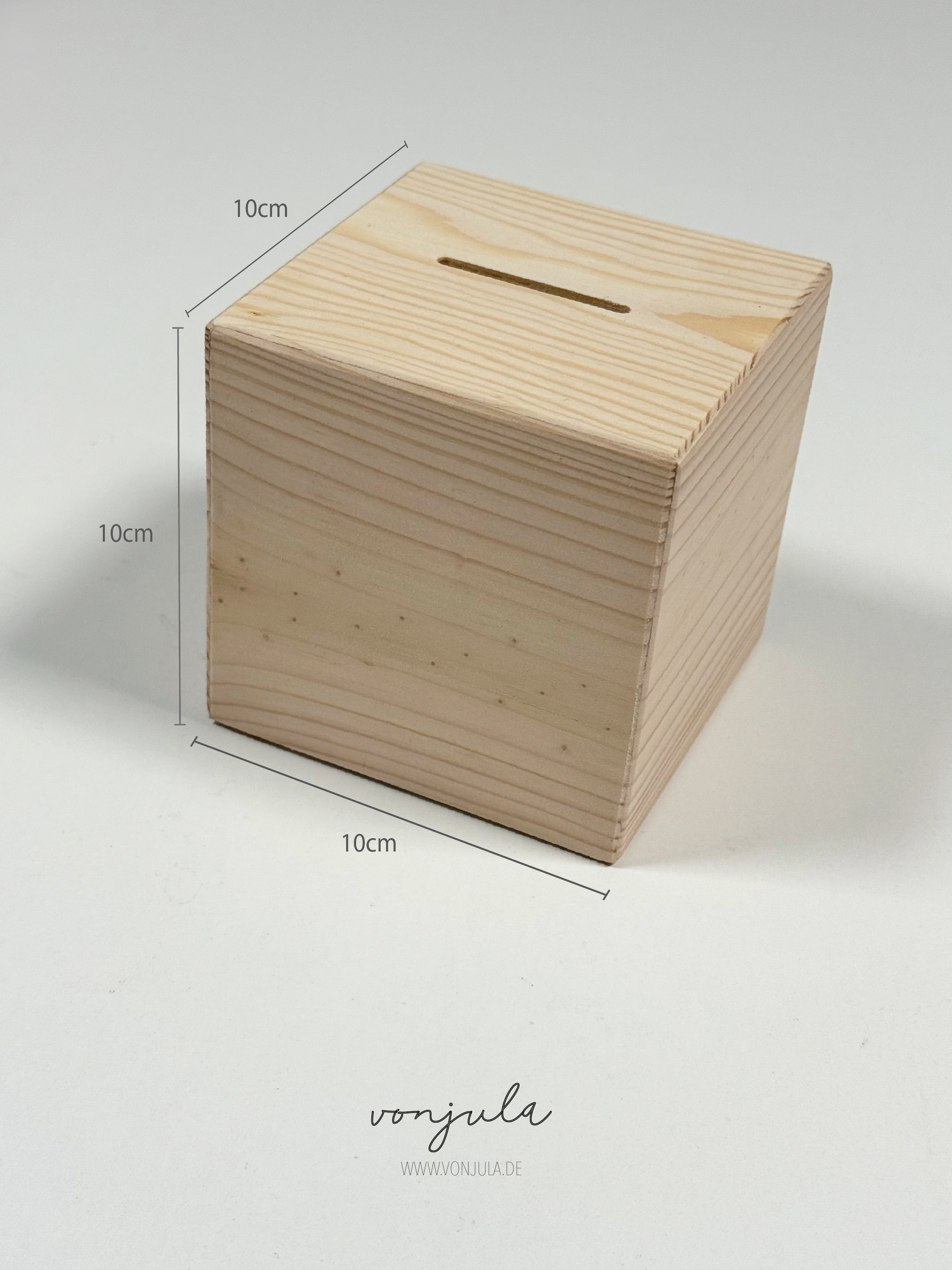 Spardose Acryl Personalisiert I Holzspardose