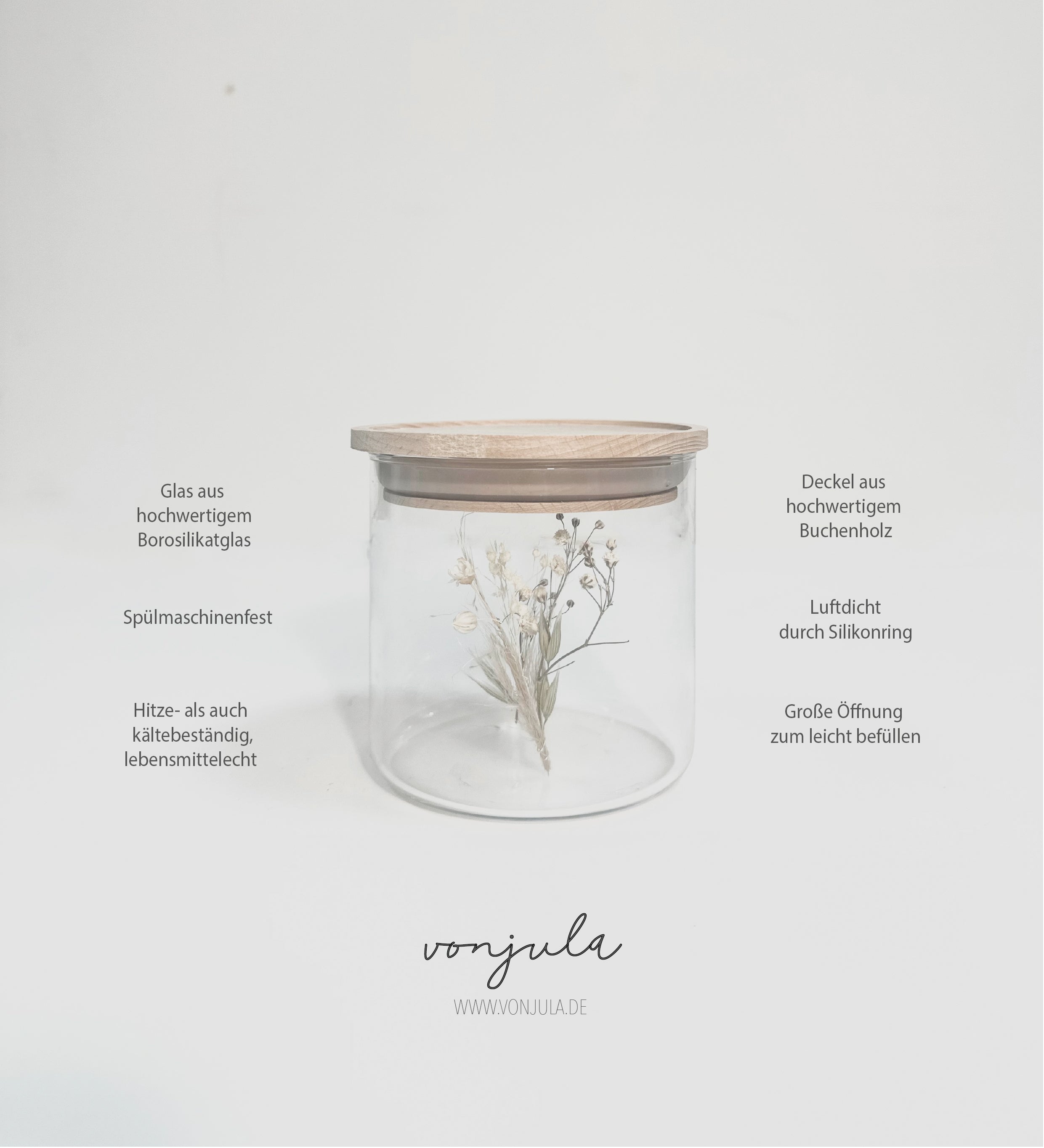 Vorratsglas mit eigener Zeichnung Keksdose Personalisiert