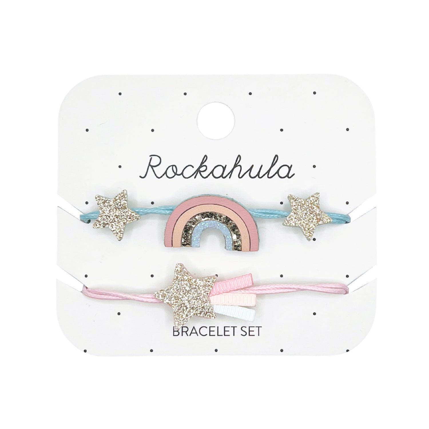 Shimmer Rainbow Bracelet Set Rockahula