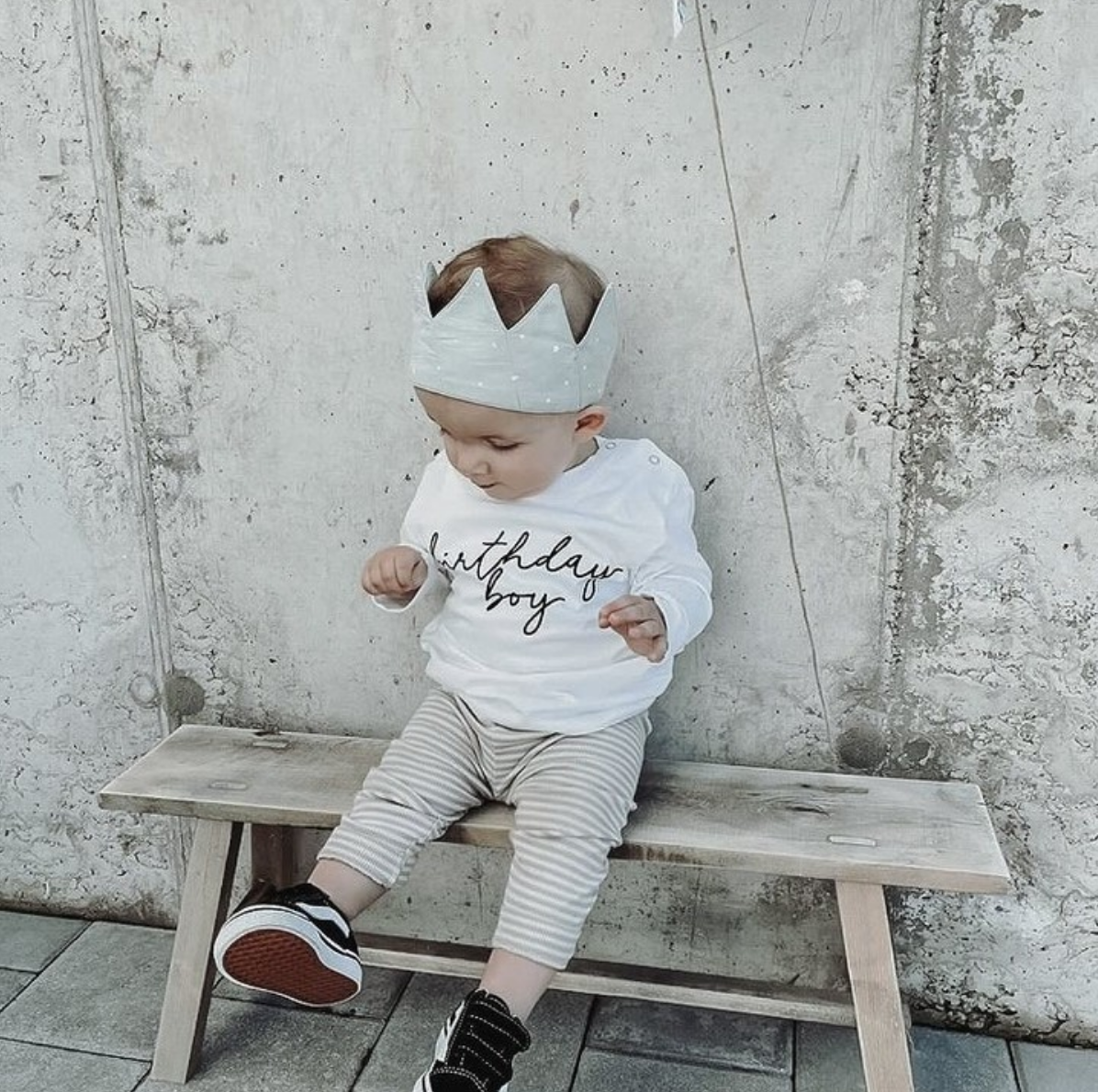 BIRTHDAY BOY T-Shirt Weiß