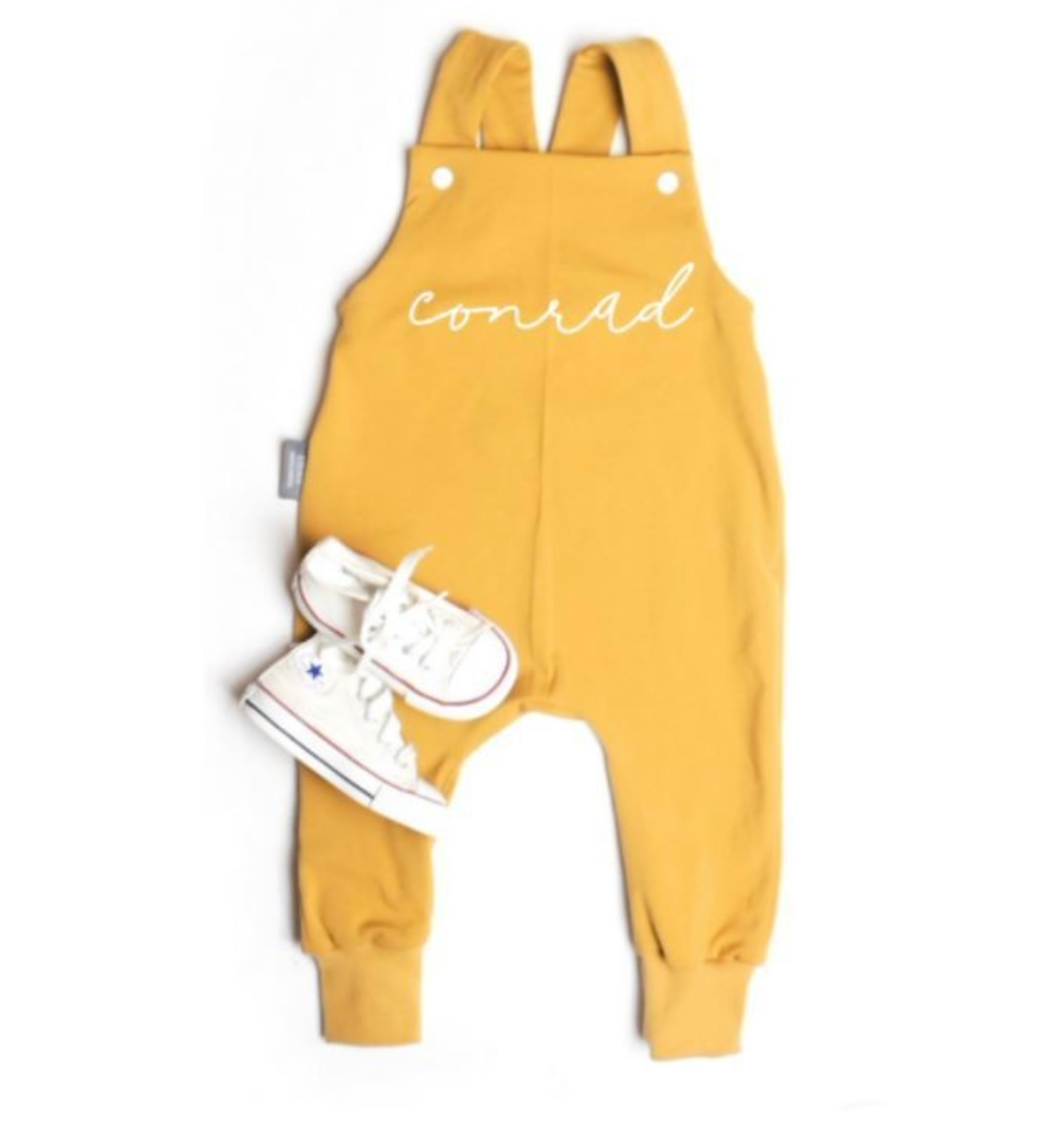 JUMPER PRINT MUSTARD