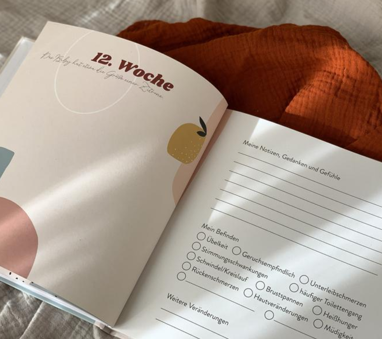 Schwangerschaftstagebuch - Da wächst Liebe im Bauch