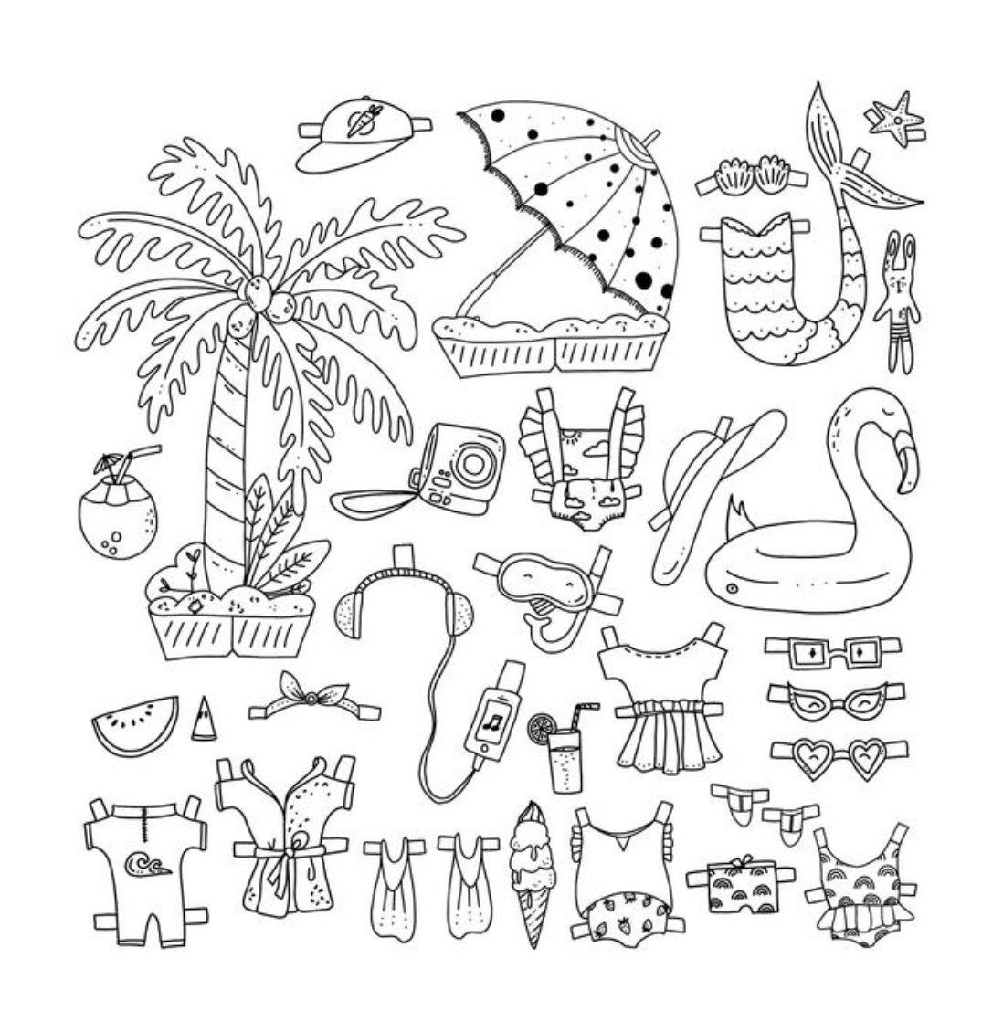 Anziehpuppen aus Papier. Abenteuerwelten zum Ausschneiden, Ausmalen und Basteln