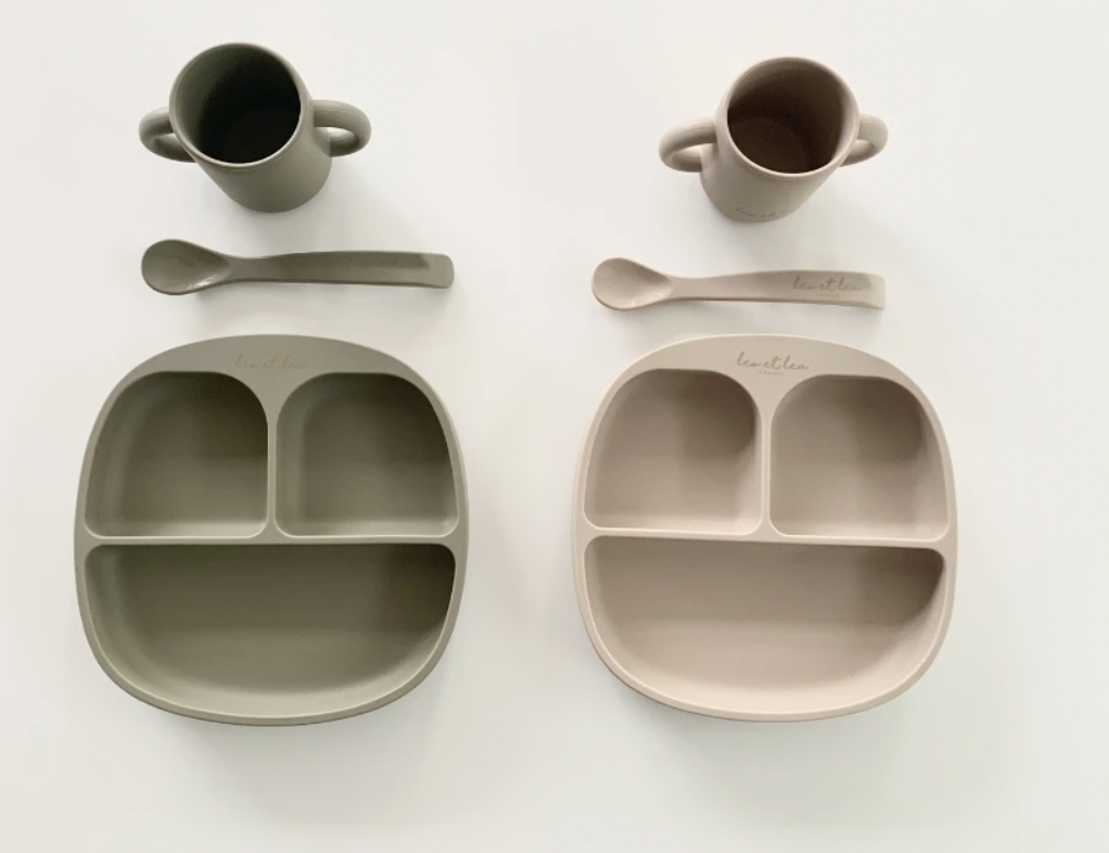 Silikonteller Camel 3 Fächer Leo et Lea