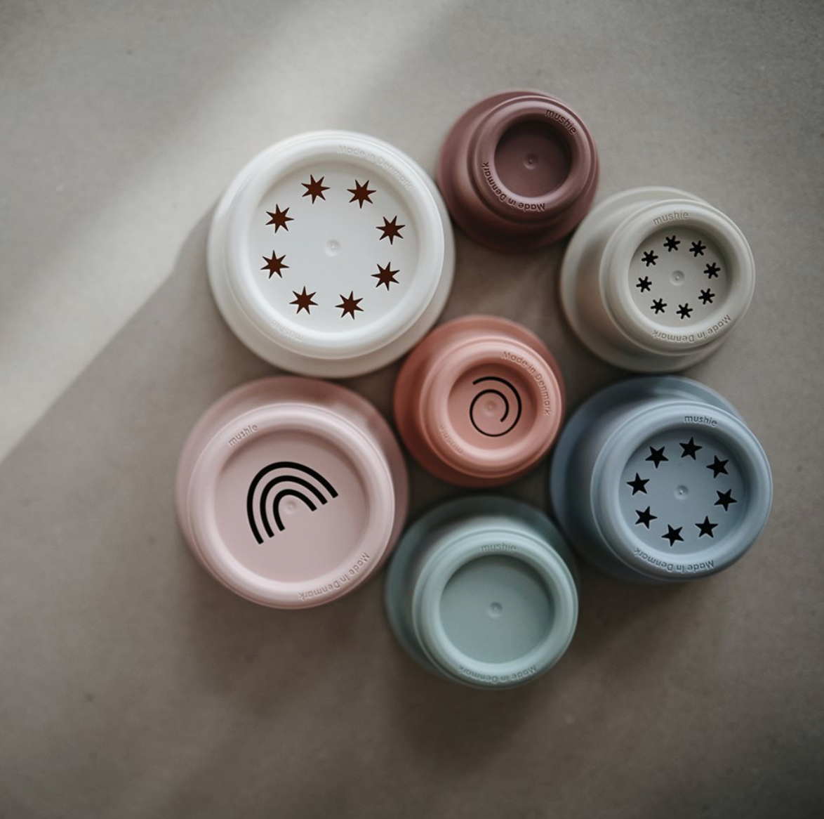 Stapelbecher Natural Mushie