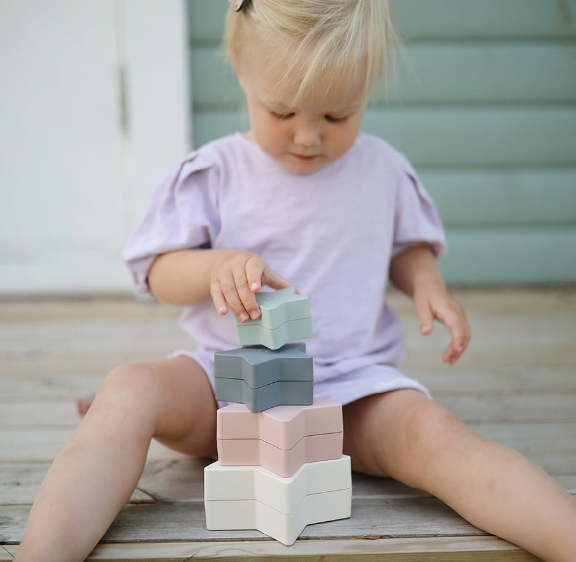 Stapelspielzeug Nesting Star Mushie