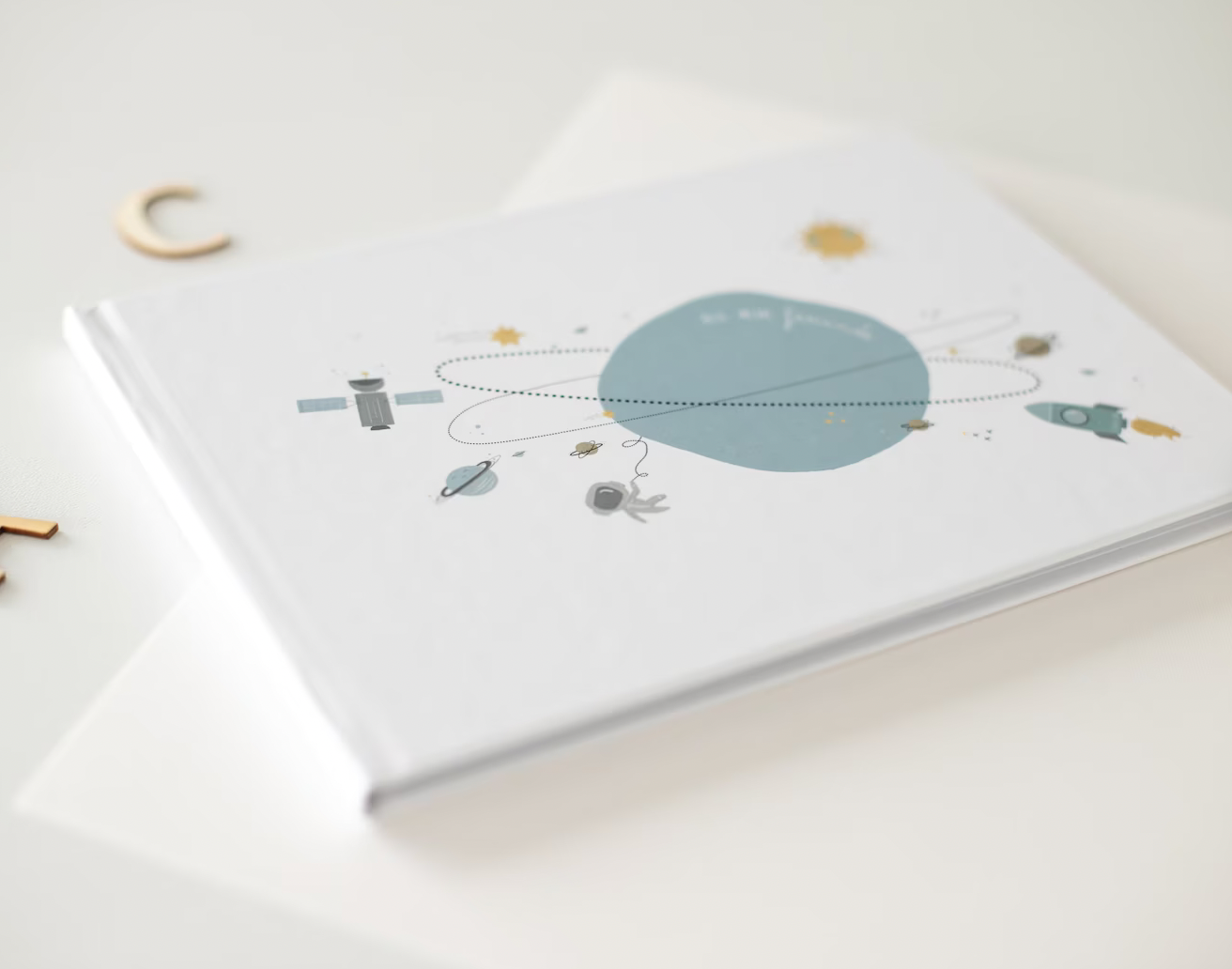 Freundebuch Weltall Gruenwald Design