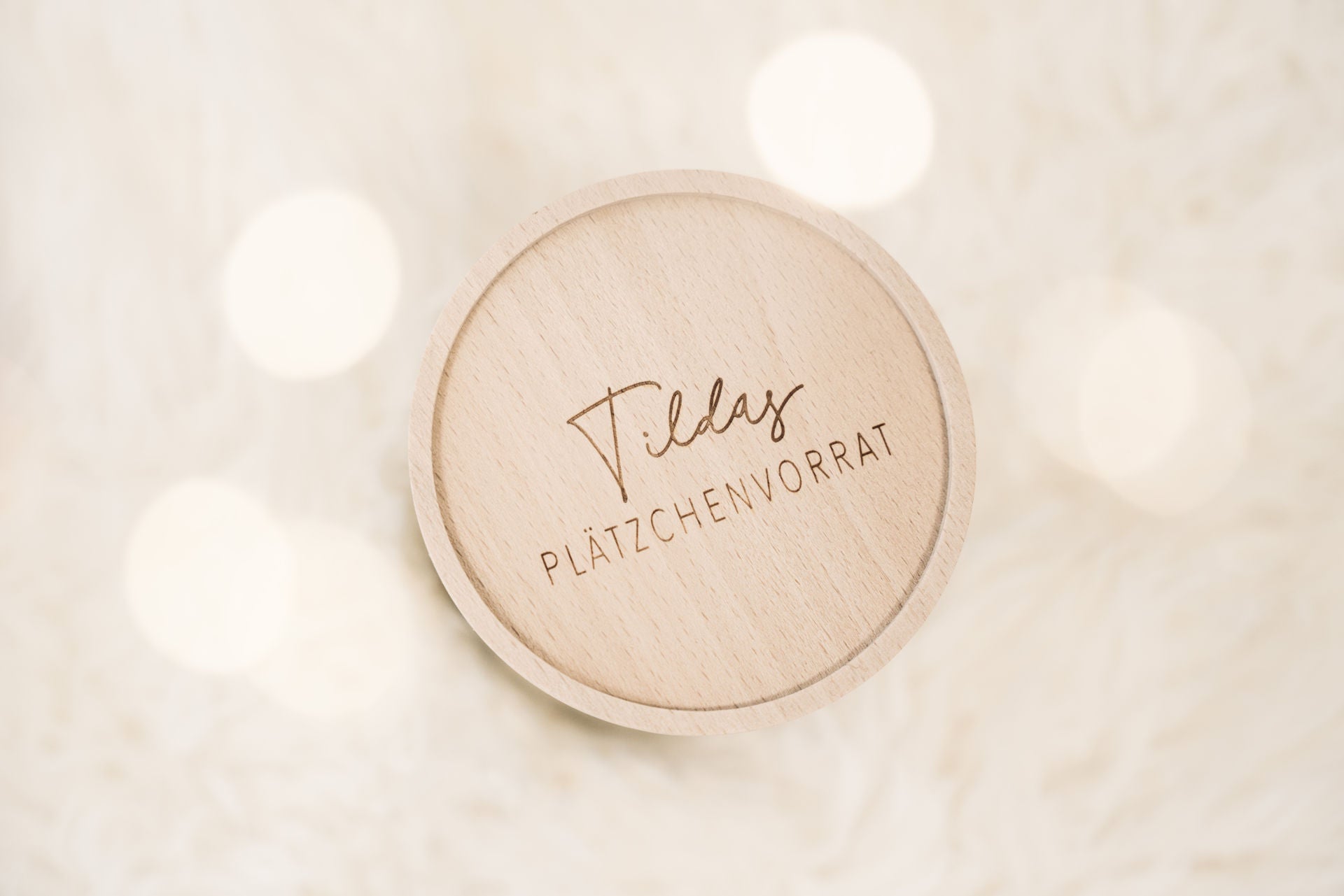 Vorratsglas Plätzchenvorrat Keksdose Personalisiert