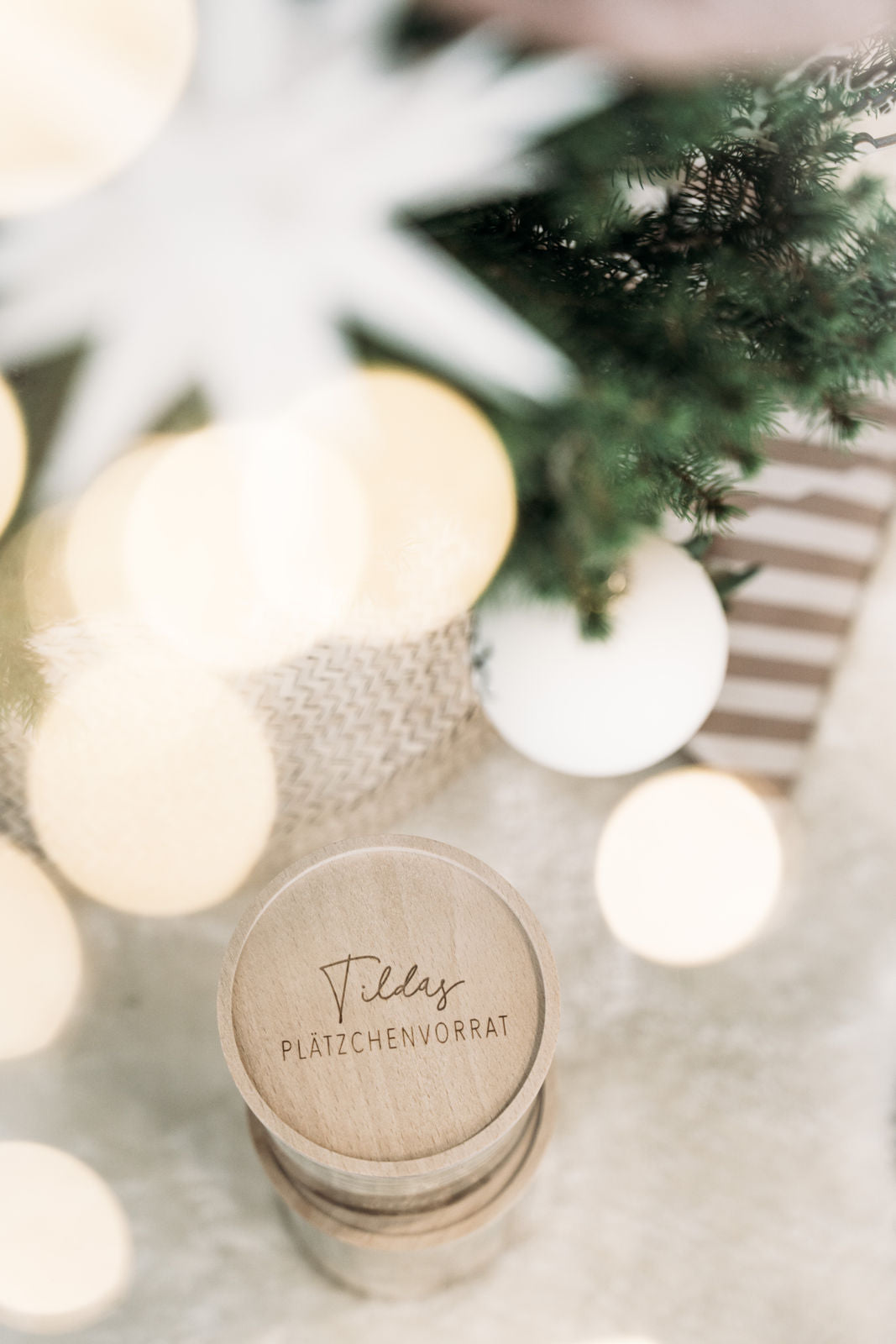 Vorratsglas Plätzchenvorrat Keksdose Personalisiert