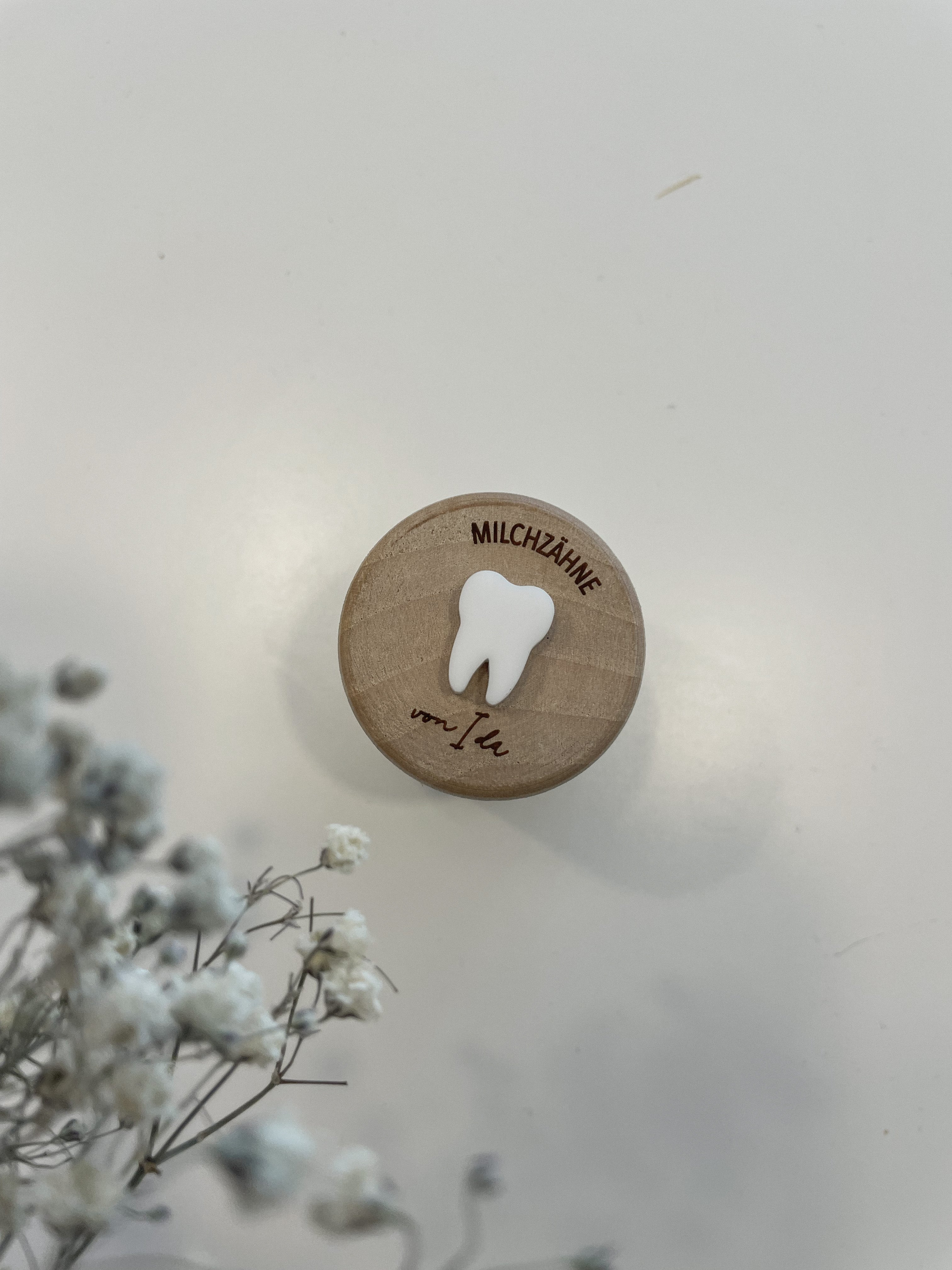 Milchzahndose | Personalisiert mit Namen