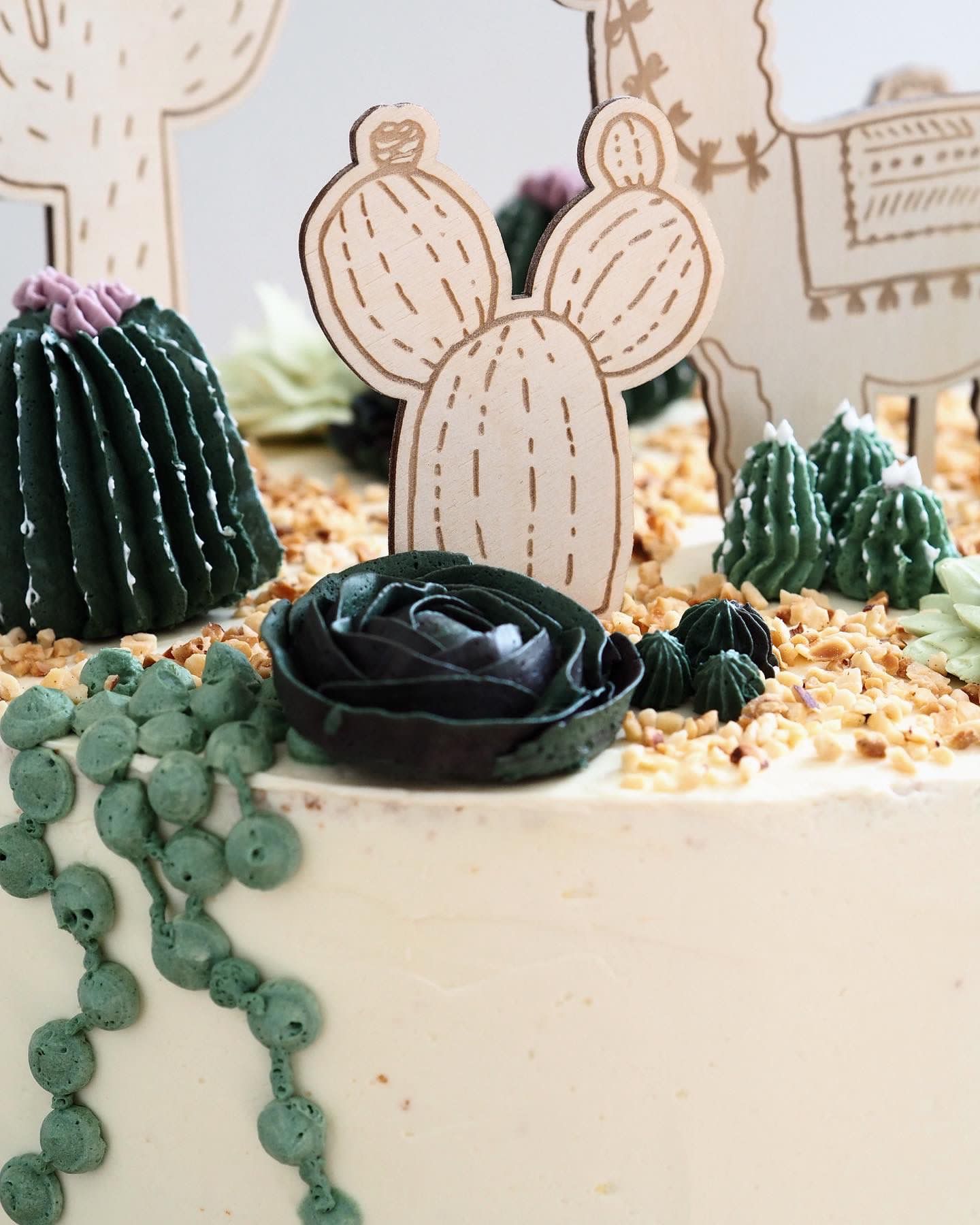 Caketopper Set Alpaka