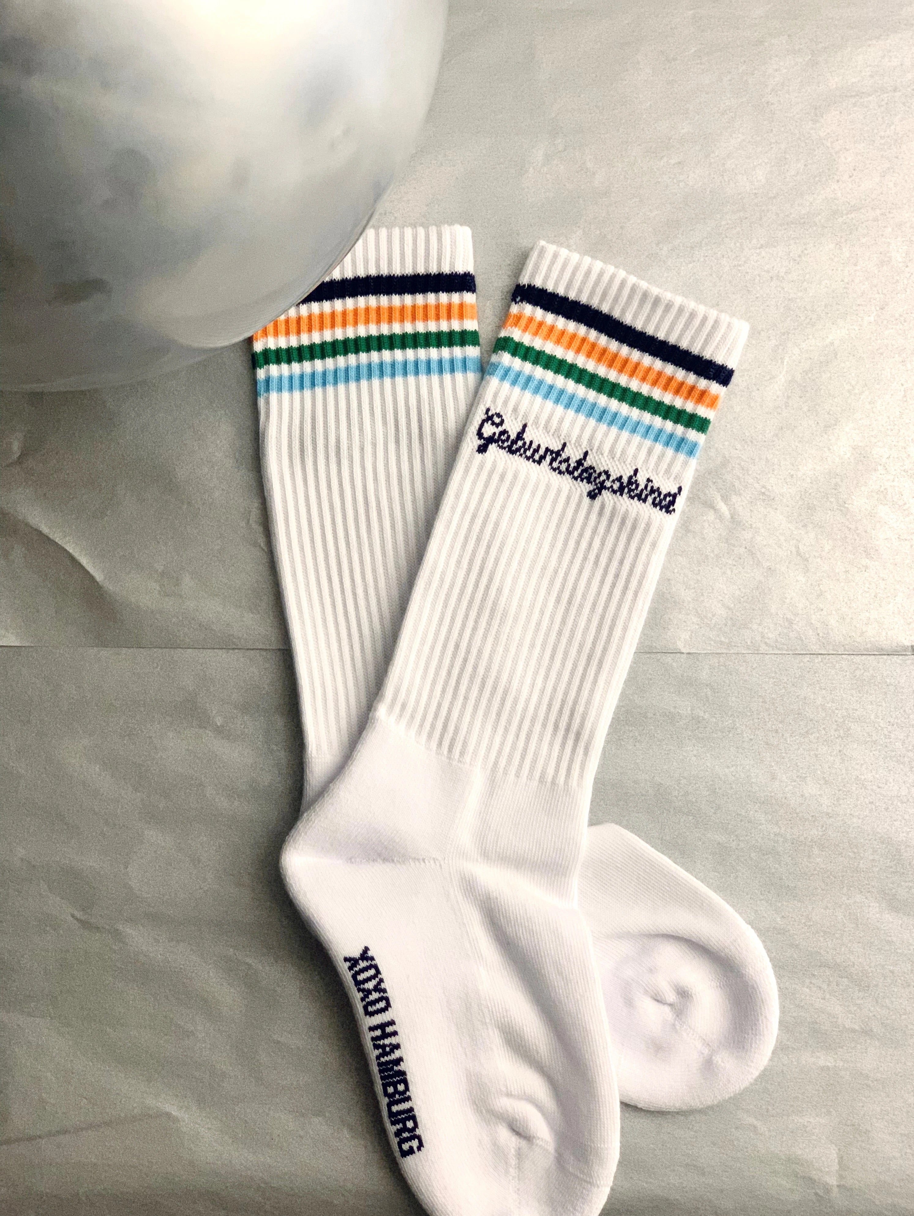 Geburtstagskind Socken Navy Loones