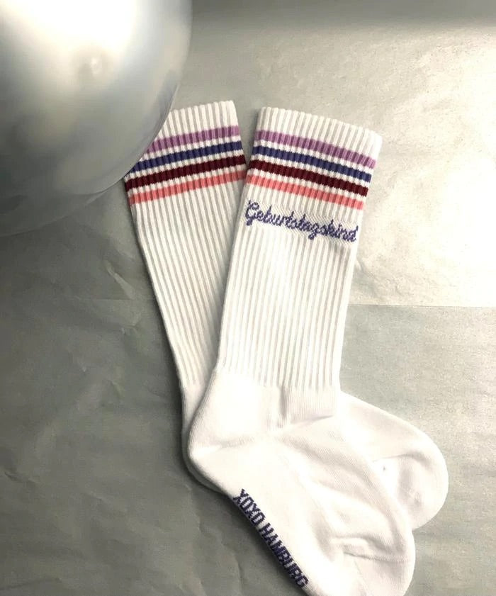 Geburtstagskind Socken Lilac Loones