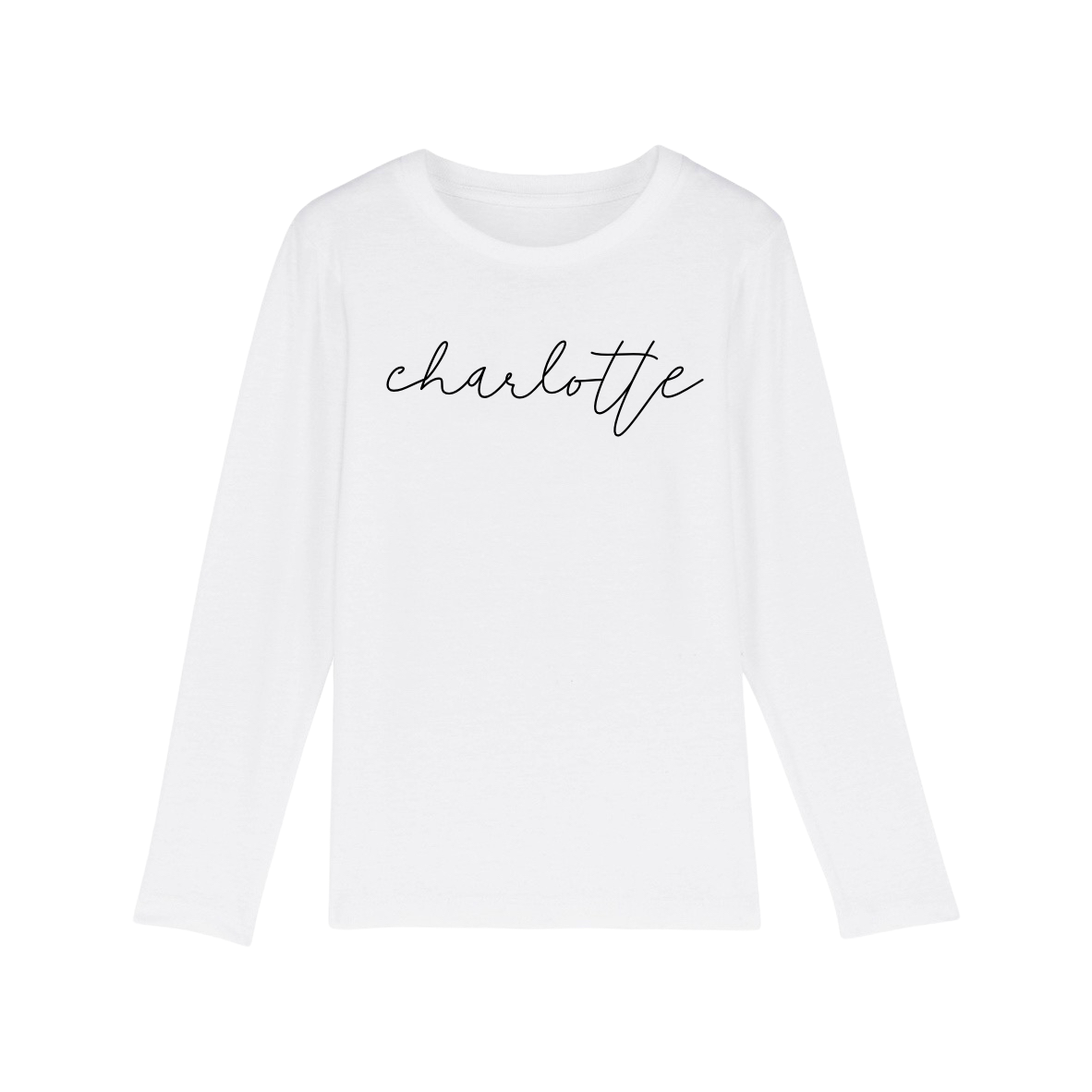 LONGSLEEVE PRINT WHITE