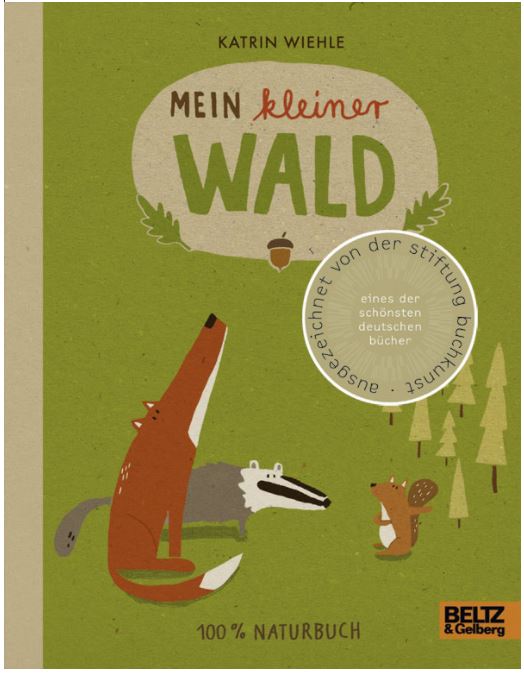 Mein kleiner Wald 100 % Naturbuch - Vierfarbiges Papp-Bilderbuch