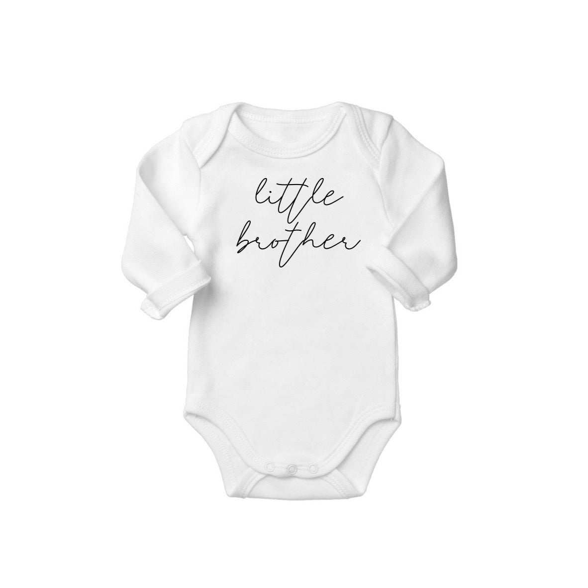 BODY LONGSLEEVE LITTLE BROTHER WHITE