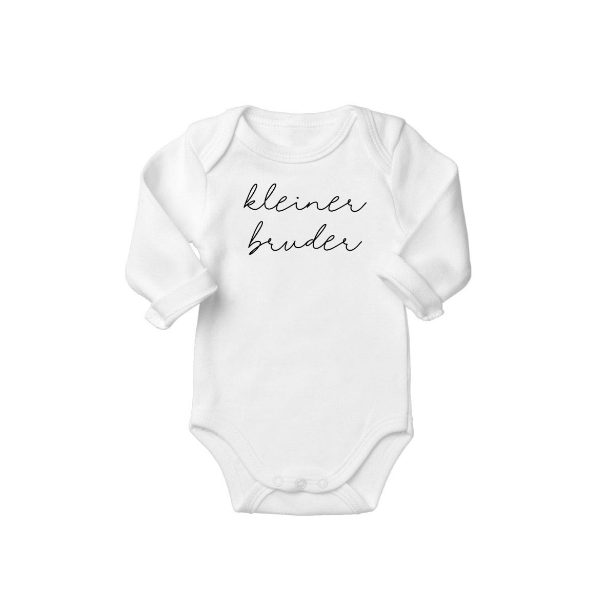 BODY LONGSLEEVE KLEINER BRUDER WHITE