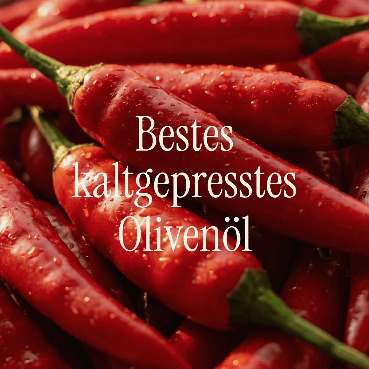 Chiliöl | Scharfes Olivenöl für Pasta & Wok