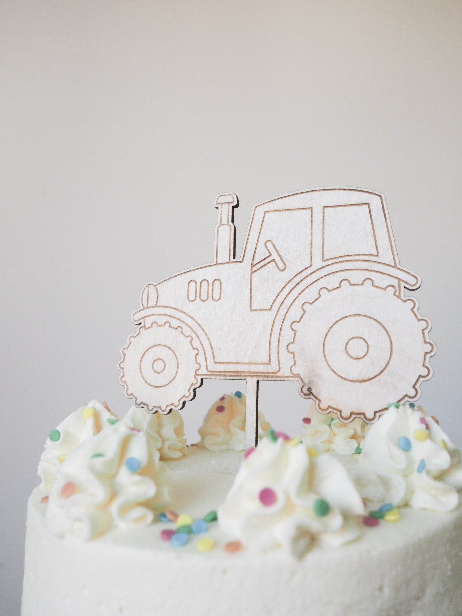 Caketopper Traktor