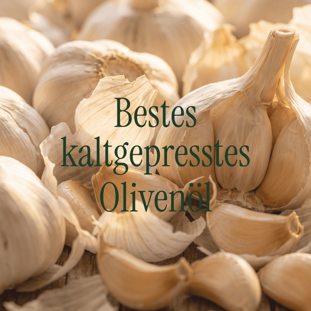 Knoblauchöl | Intensives Olivenöl mit Knoblauch