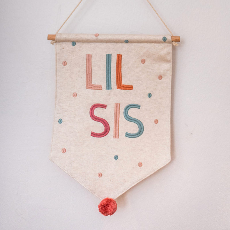 Wandbehang “Little Sis”